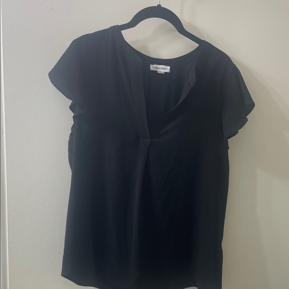 Calvin Klein Women's Black Blouse